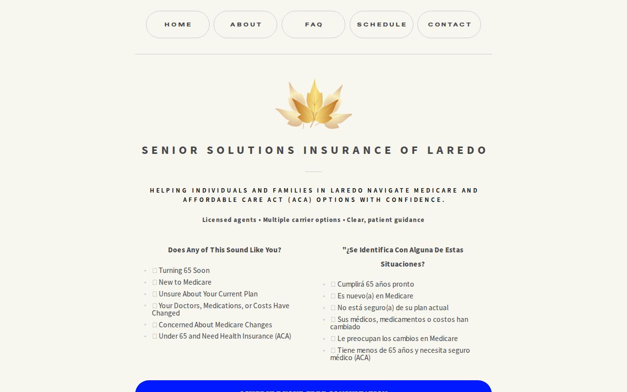 Senior Solutions Insurance of Laredo LLC